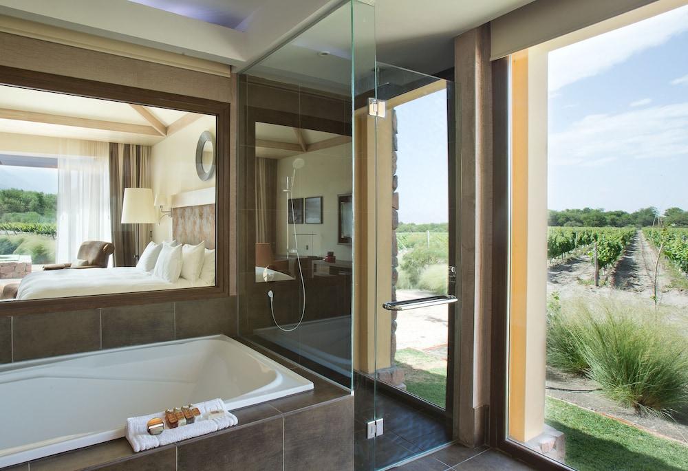 Grace Cafayate Hotel Exterior photo A bathroom with a shower door